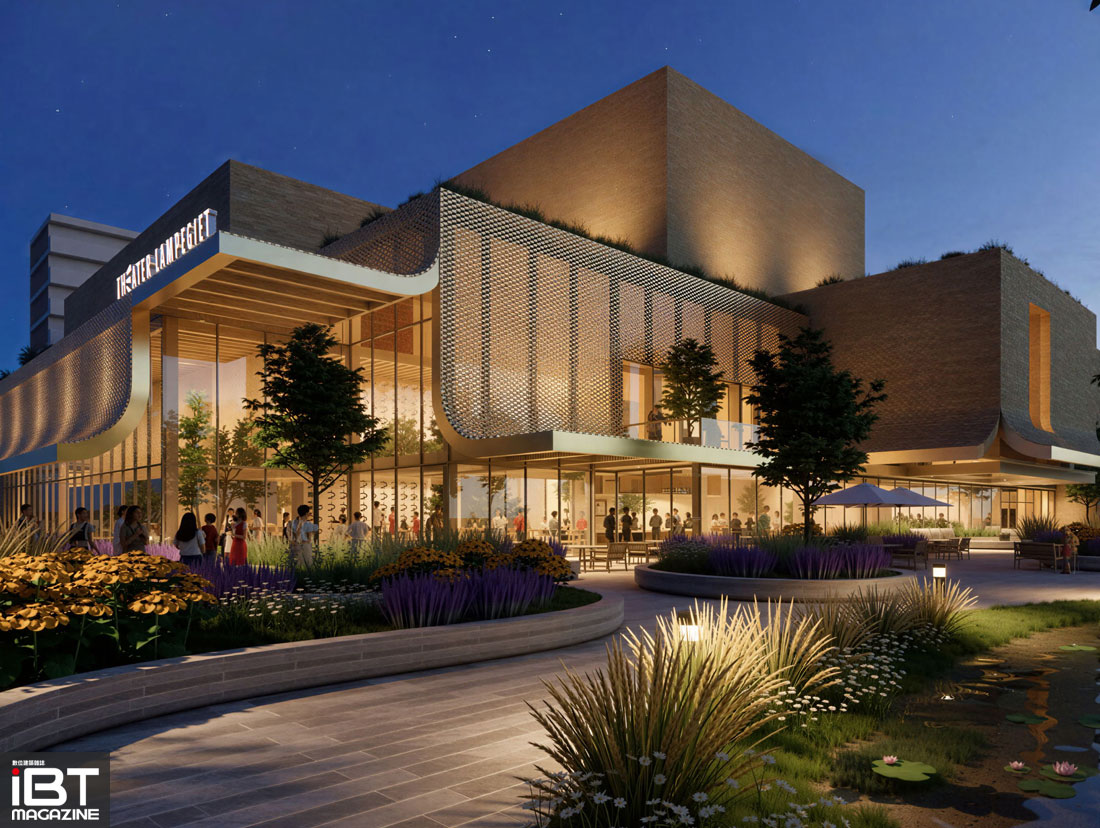 建築-照亮歷史與文化：MVRDV 將芬嫩達爾全新 Lampegiet 劇院打造為城市燈籠